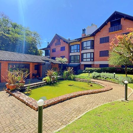 Aconchegante Apto 3 Dorm. Com Piscina Aquecida Gramado Exterior foto