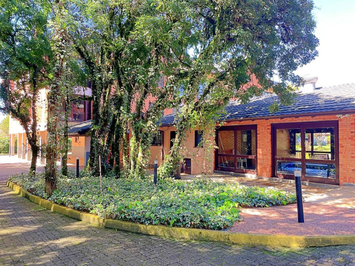 Aconchegante Apto 3 Dorm. Com Piscina Aquecida Gramado Exterior foto